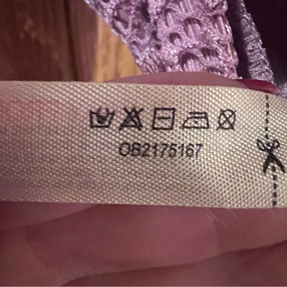 Free People Intimately Perfectly Fine Long Sleeve Lace Bodysuit Mauve Sz Medium‎ - Picture 16 of 16